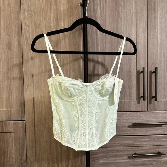 *****SOLD***** NWT Urban Outfitters Modern Love Corset - Picture 5 of 11